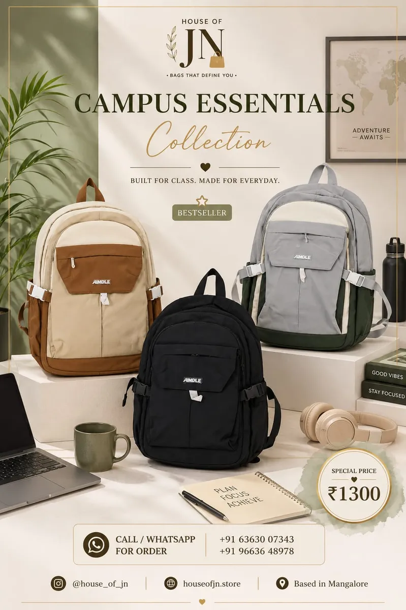 Ample Campus - Backpack - House of JN