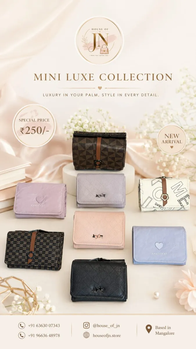 Mini Luxe Purse - Wallet - House of JN