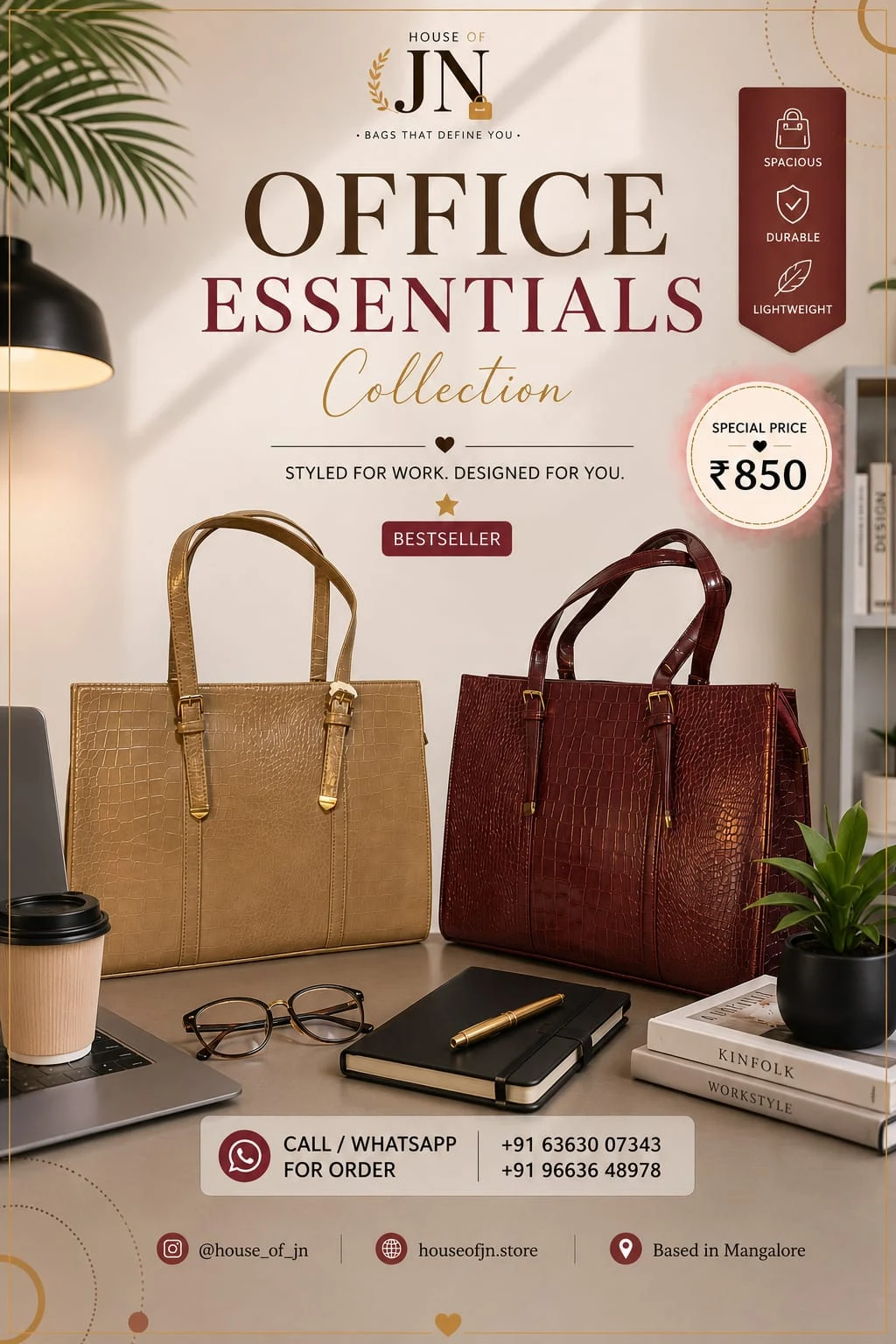Office Essens II - Tote Bag - House of JN