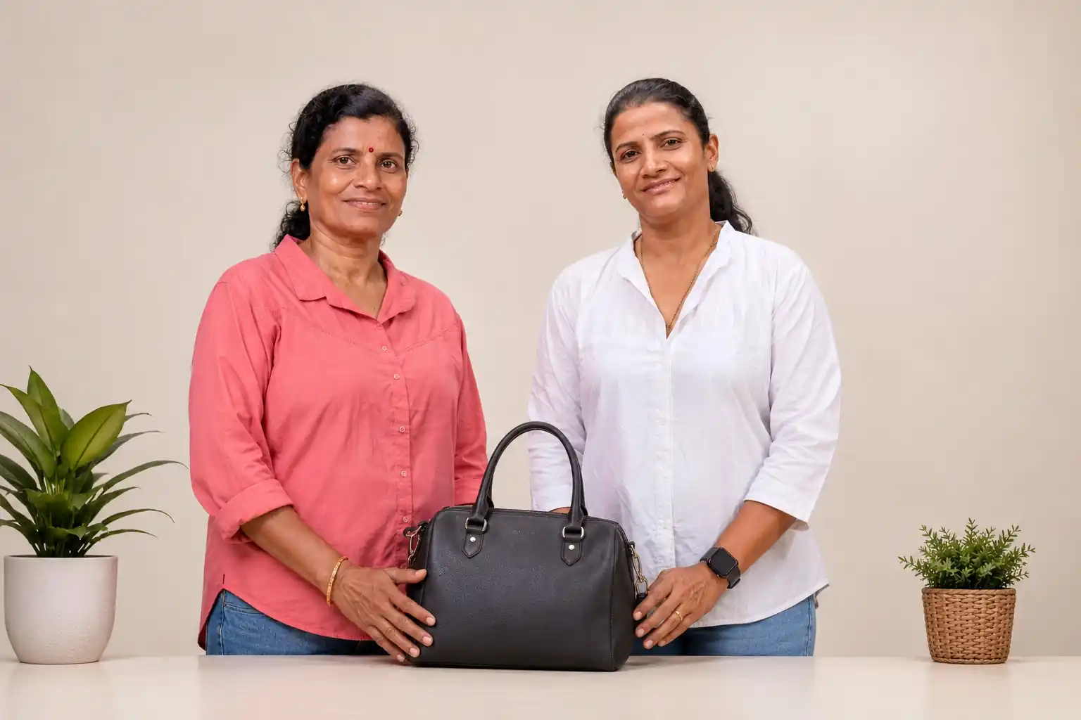 House of JN handbags, handpicked by two sisters in Mangaluru